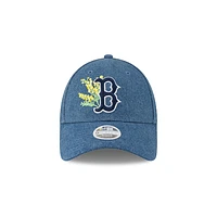 Boston Red Sox MLB Mimosa Flowers 9FORTY Strapback para Mujer