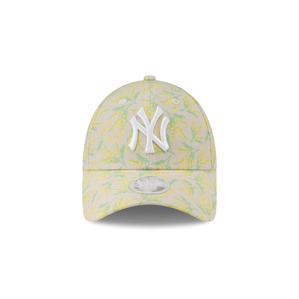 New York Yankees MLB Mimosa Flowers 9FORTY Strapback para Mujer