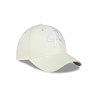 Rieleros de Aguascalientes LMB Core 9FORTY Strapback Blanca para Mujer