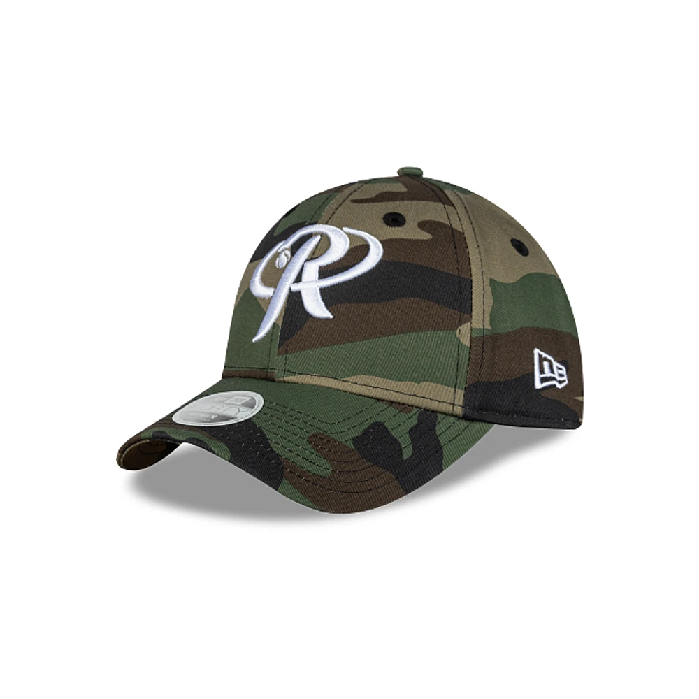 Rieleros de Aguascalientes LMB Core 9FORTY Strapback Camo para Mujer