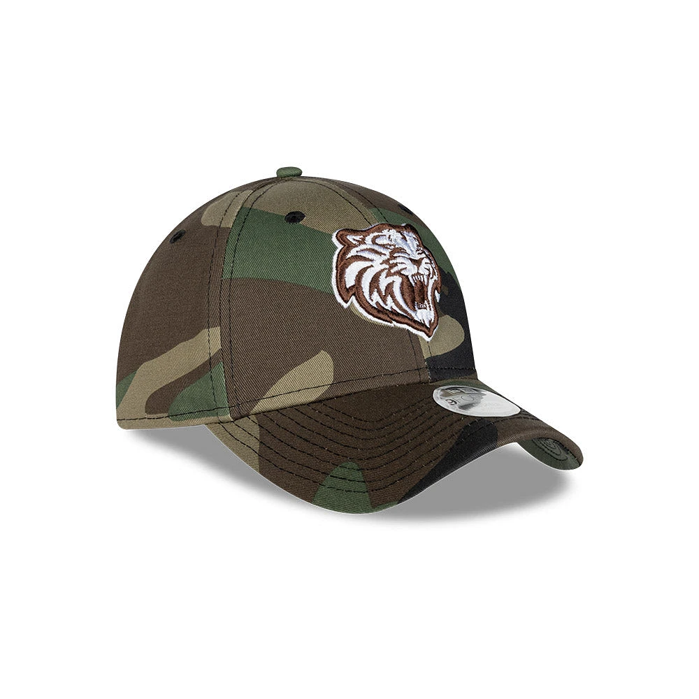 Tigres de Quintana Roo LMB Core 9FORTY Strapback Camo para Mujer