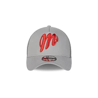 Diablos Rojos del México LMB Core 9FORTY AF Trucker Snapback Gris