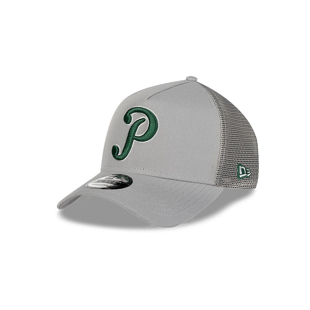 Pericos de Puebla LMB Core 9FORTY AF Trucker Snapback Gris