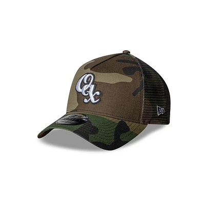 Guerreros de Oaxaca LMB Core 9FORTY AF Trucker Snapback Camo