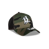 Bravos de León LMB Core 9FORTY AF Trucker Snapback Camo