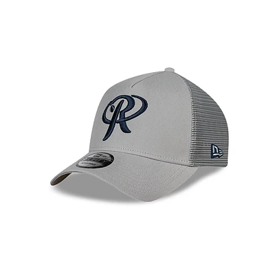 Rieleros de Aguascalientes LMB Core 9FORTY AF Trucker Snapback Gris