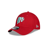 Diablos Rojos del México LMS Game Cap Home 9FORTY Snapback para Mujer