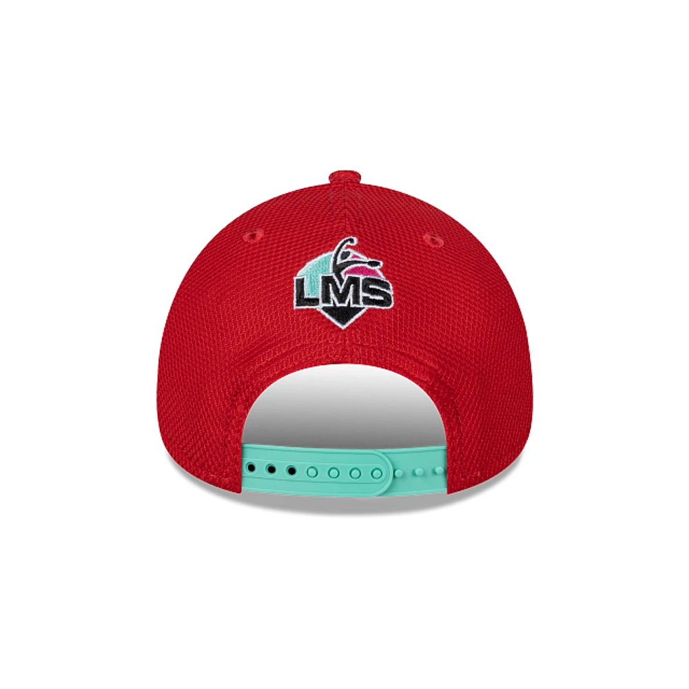 Diablos Rojos del México LMS Game Cap Home 9FORTY Snapback para Mujer