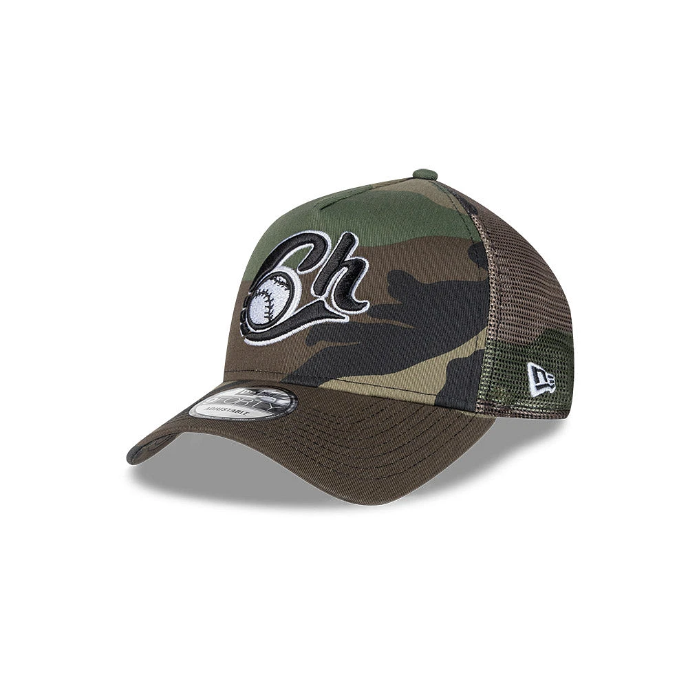 Charros de Jalisco LMB Core 9FORTY AF Trucker Snapback Camo