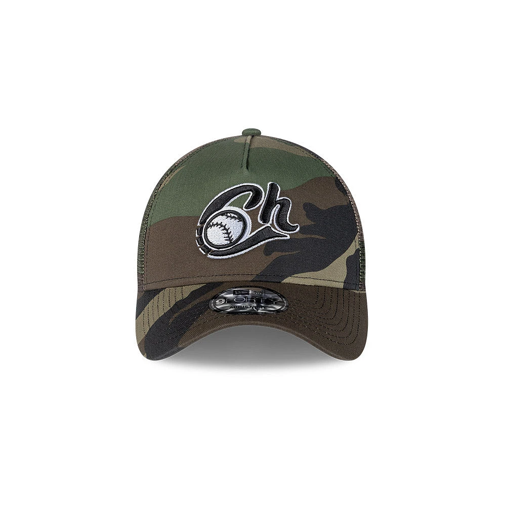 Charros de Jalisco LMB Core 9FORTY AF Trucker Snapback Camo