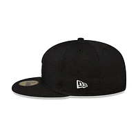 Los Angeles Dodgers Top Sellers Black and White 59FIFTY Cerrada