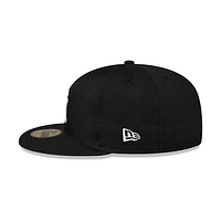 New York Yankees Top Sellers Black and White 59FIFTY Cerrada