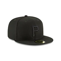 Pittsburgh Pirates MLB Black On 59FIFTY Cerrada