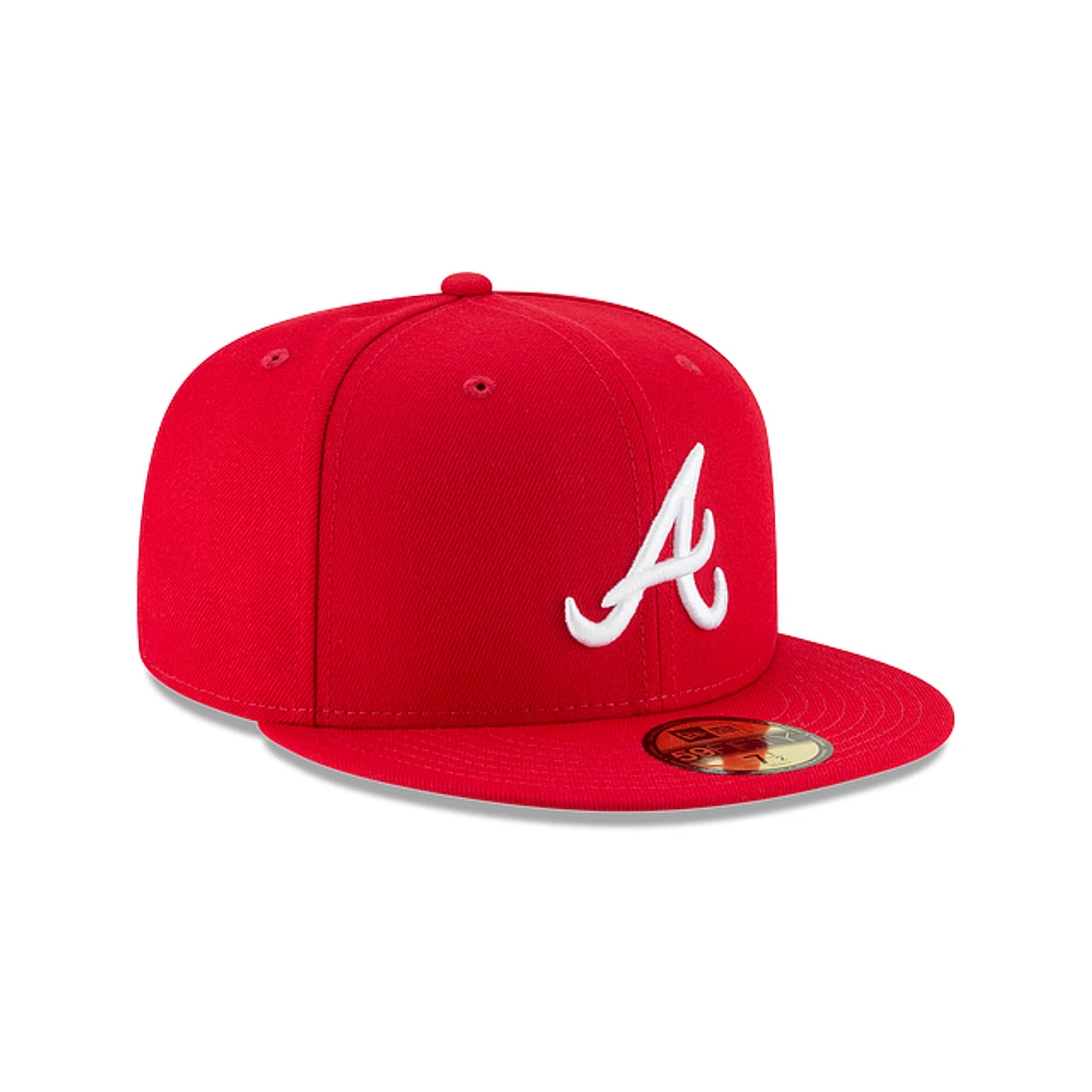 Atlanta Braves MLB Classics 59FIFTY Cerrada Roja