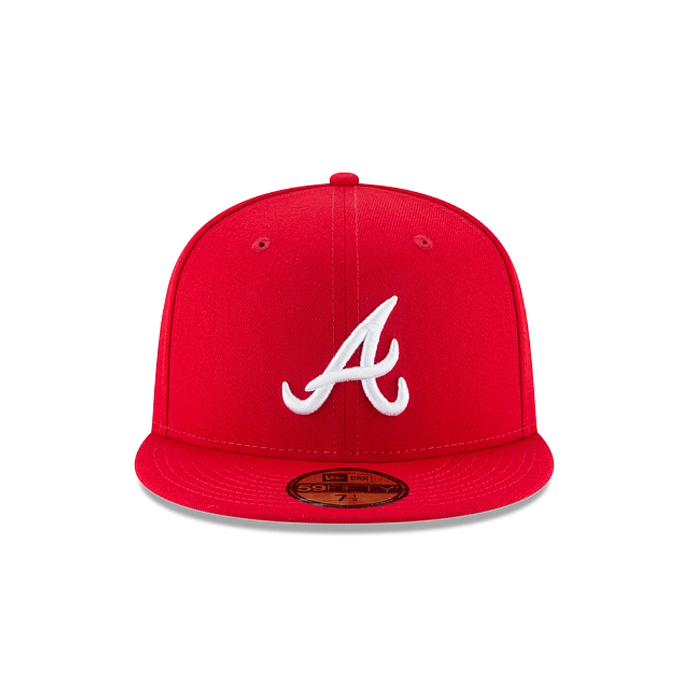 Atlanta Braves MLB Classics 59FIFTY Cerrada Roja