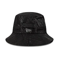 New Era Adventure Leaf Camo Bucket Negro