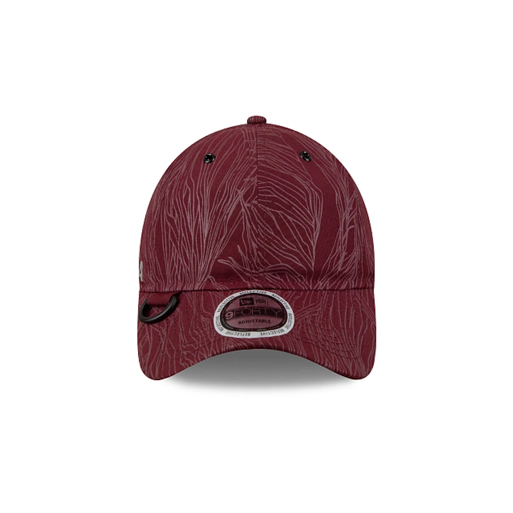 New Era Leaf Camo 9FORTY Strapback Vino