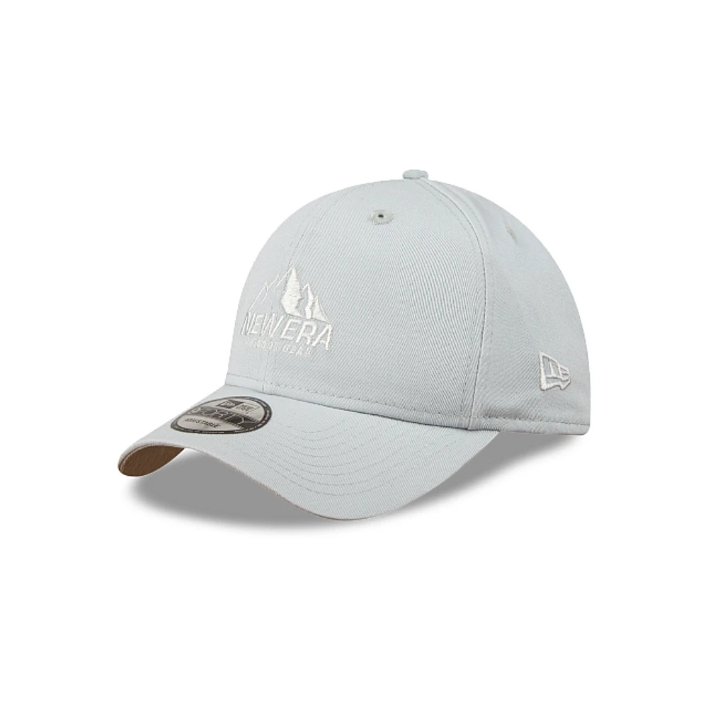 New Era Outdoor Basic Logo 9FORTY Strapback Blanca