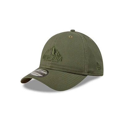 New Era Outdoor Basic Logo 9FORTY Strapback Verde