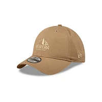 New Era Outdoor Basic Logo 9FORTY Strapback Café