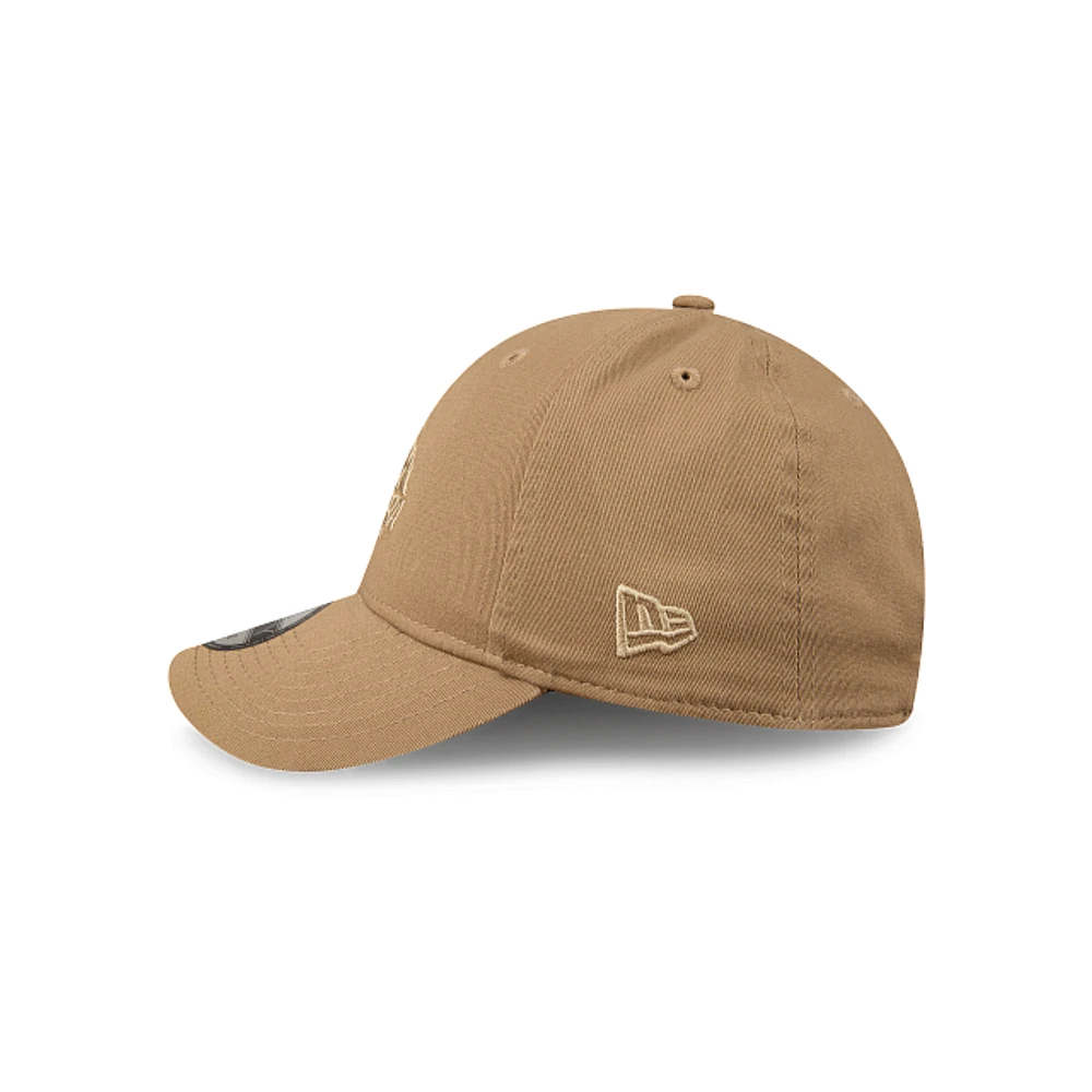 New Era Outdoor Basic Logo 9FORTY Strapback Café