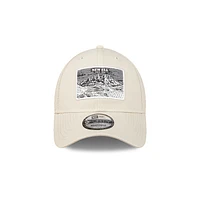 New Era Engraving Mountain 9FORTY Strapback Beige