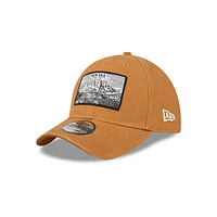 New Era Engraving Mountain 9FORTY Strapback Café