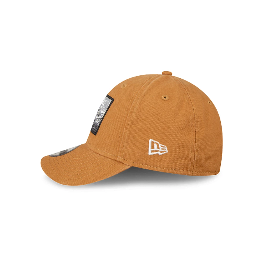 New Era Engraving Mountain 9FORTY Strapback Café