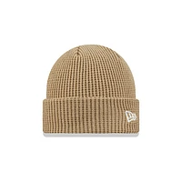 New Era Waffle Short Knit Camel