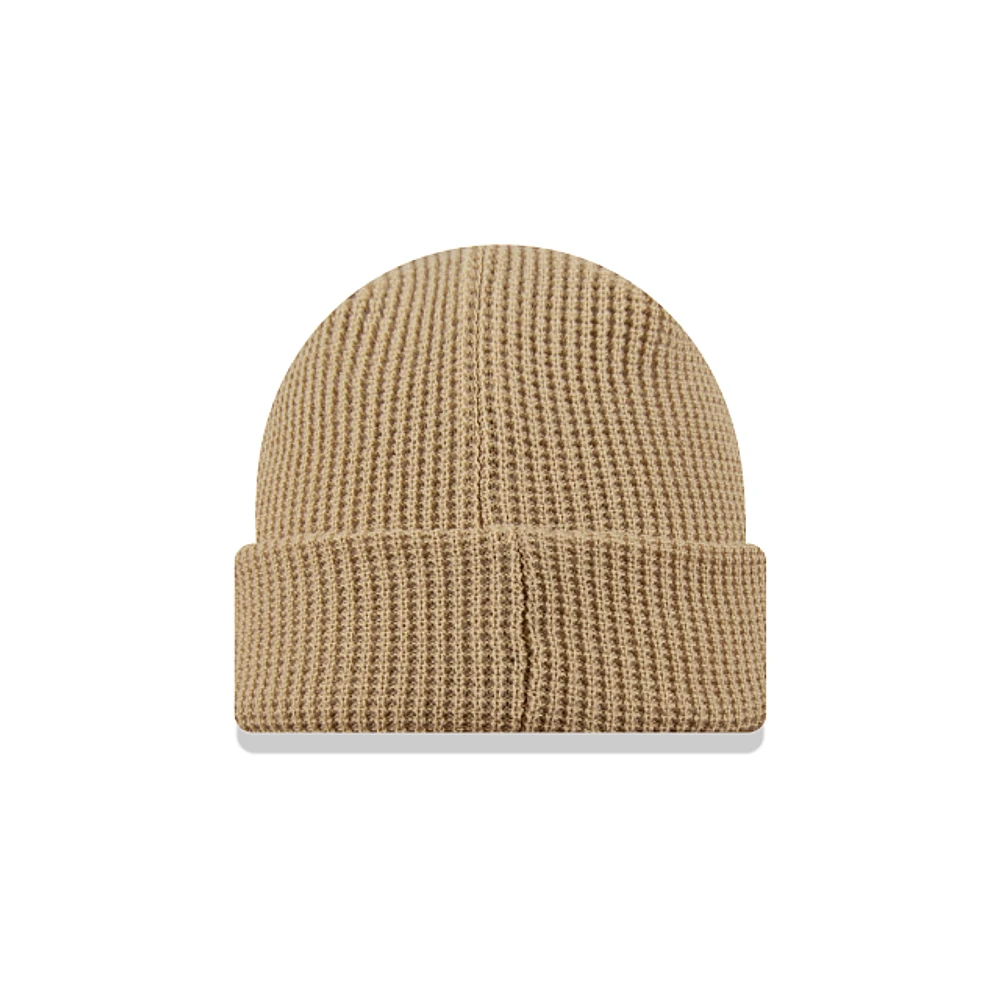 New Era Waffle Short Knit Camel