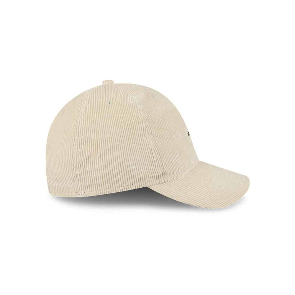 New Era Label Corduroy 9FORTY Strapback Beige