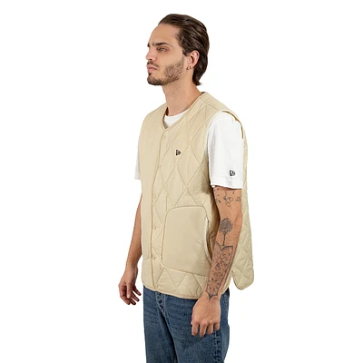 Chaleco New Era Outdoor Qui Packable Beige