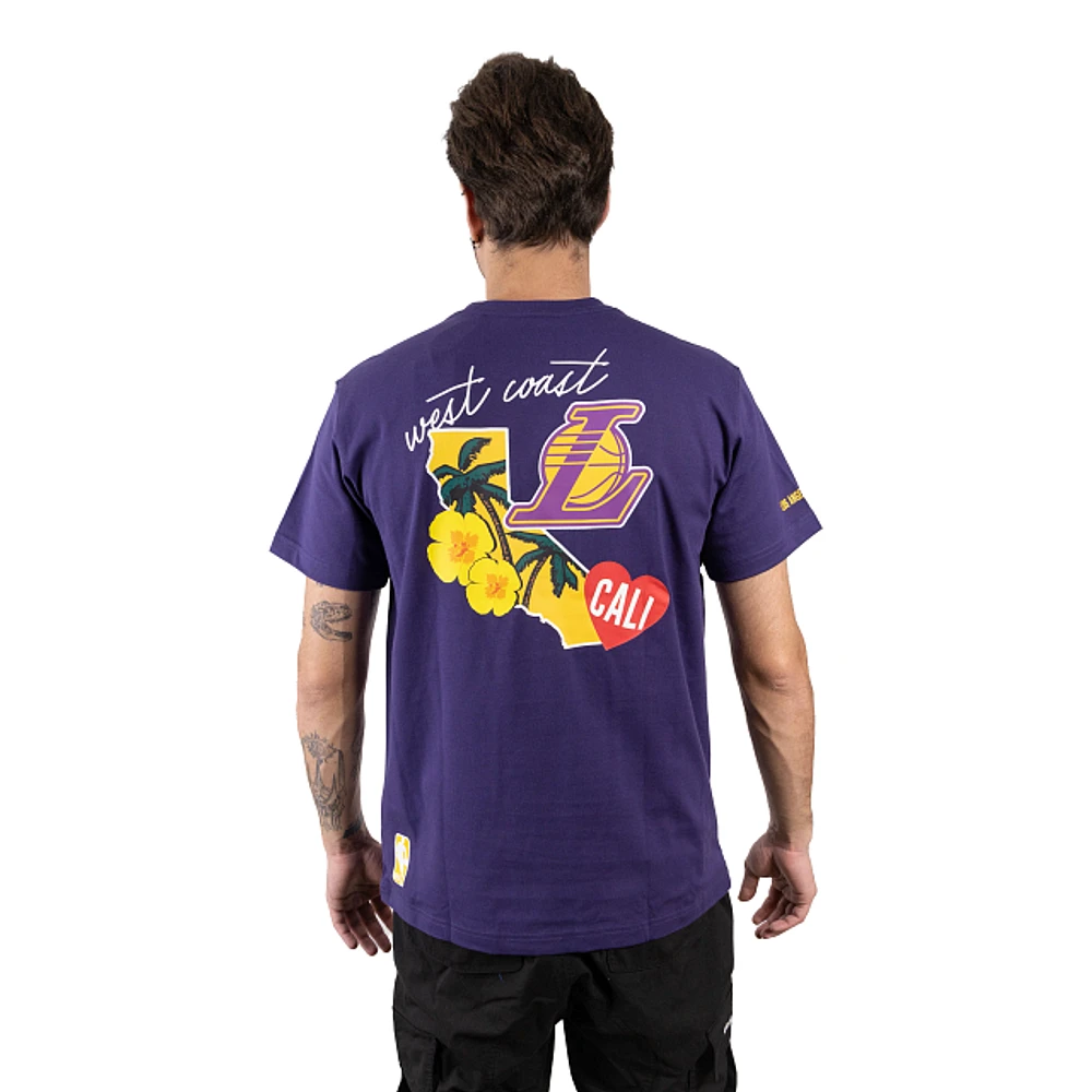 Playera Manga Corta Los Angeles Lakers City Teams