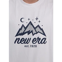 Playera Manga Corta New Era Culture Outdoor Blanca