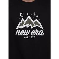 Playera Manga Corta New Era Culture Outdoor Negra