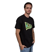 Playera Manga Corta New Era Culture Outdoor Negro