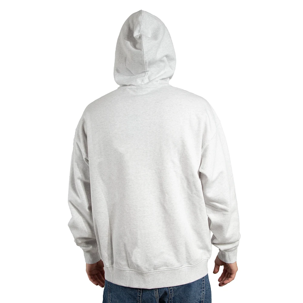 Sudadera con cierre New Era Foundation Essentials Gris