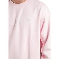 Sudadera New Era Foundation Essentials Rosa