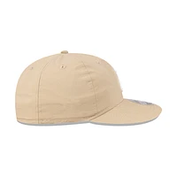 New York Yankees MLB Nylon 9FIFTY Retro Crown Strapback Beige