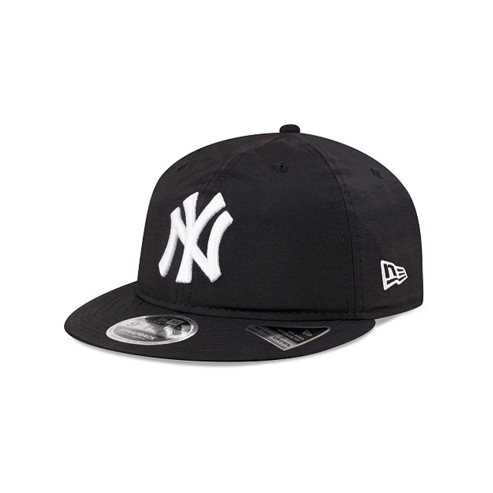 New York Yankees MLB Nylon 9FIFTY Retro Crown Strapback Negra