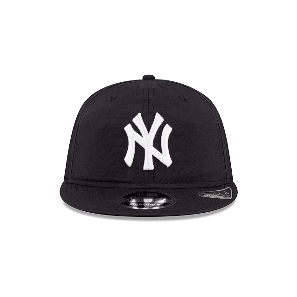 New York Yankees MLB Nylon 9FIFTY Retro Crown Strapback Negra