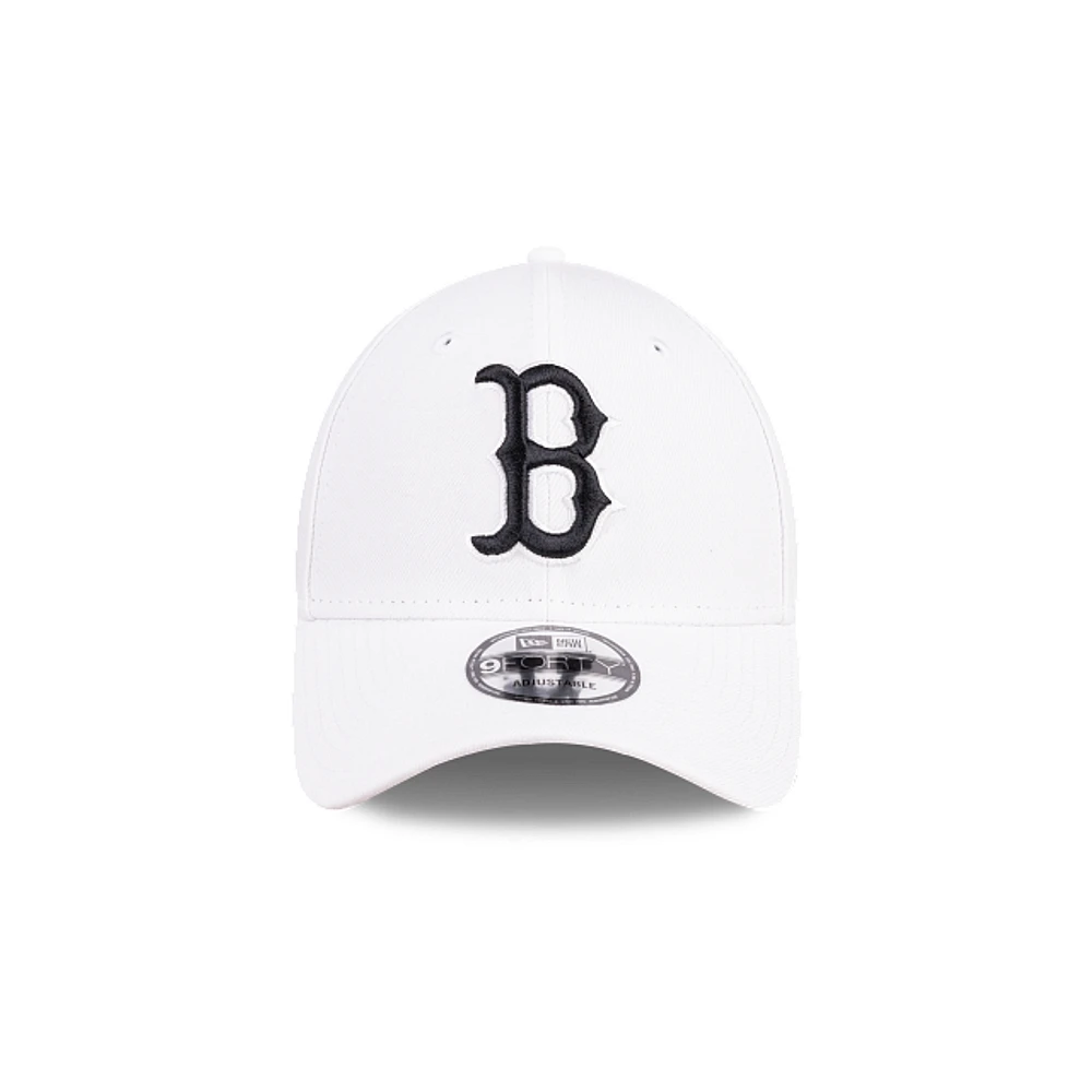 Boston Red Sox MLB White D-Ring 9FORTY Strapback