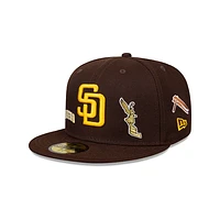 San Diego Padres MLB City Elements 59FIFTY Cerrada