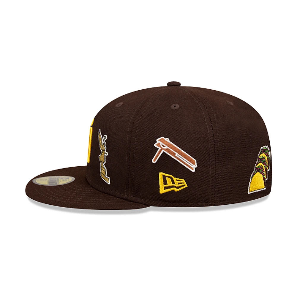 San Diego Padres MLB City Elements 59FIFTY Cerrada