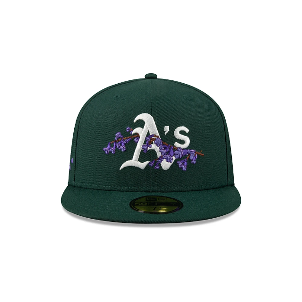 Oakland Athletics MLB Jacarandas 59FIFTY Cerrada