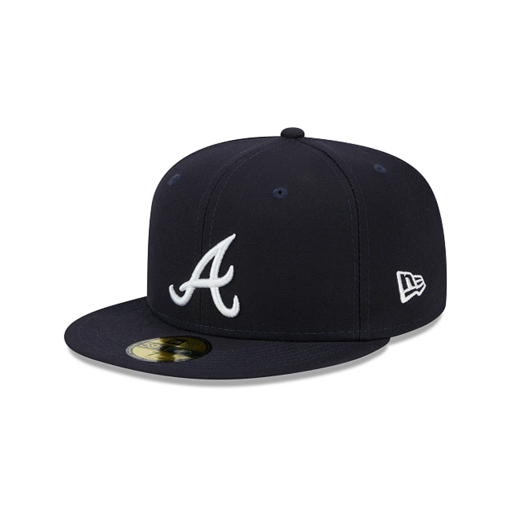 Atlanta Braves MLB Sidepatch 59FIFTY Cerrada Azul