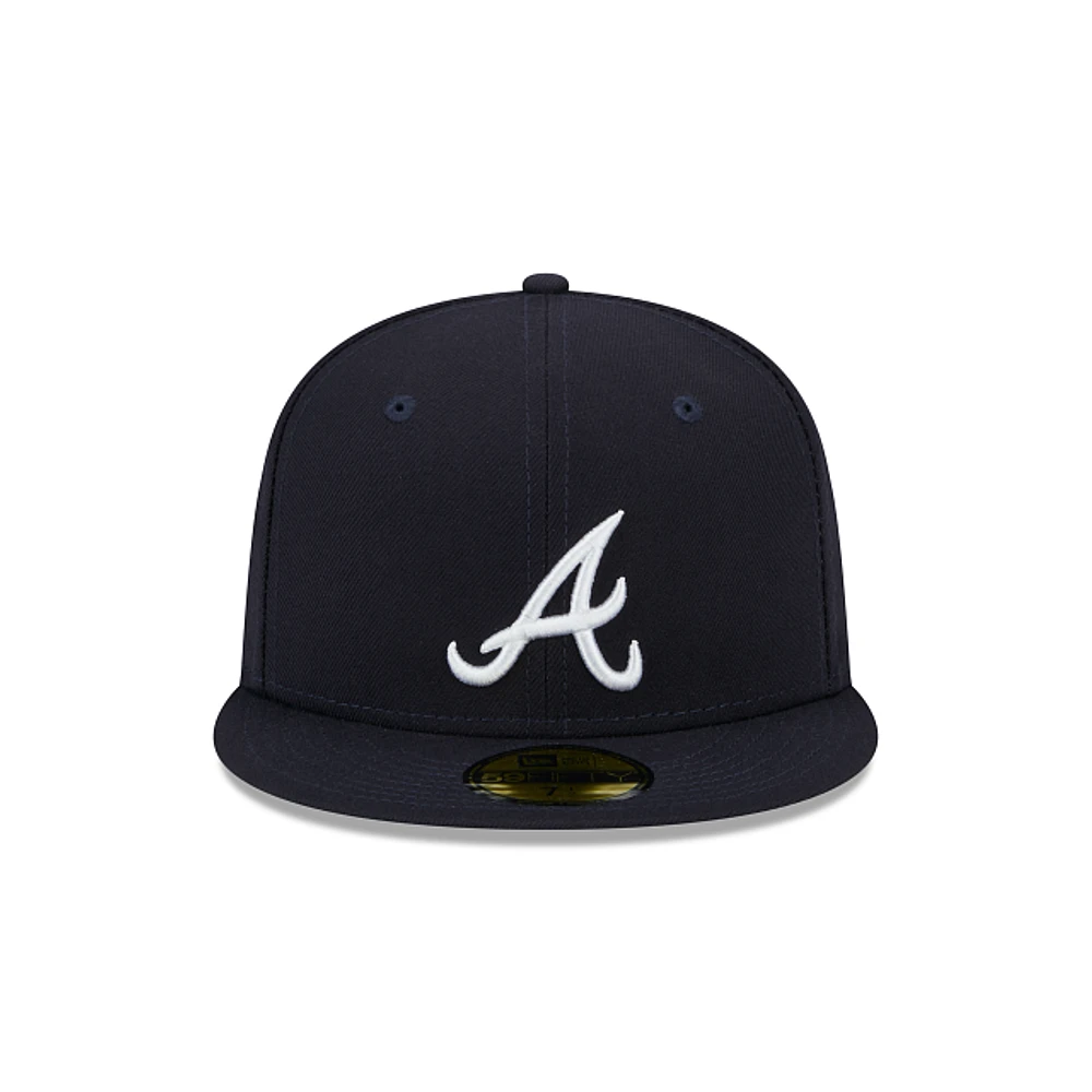 Atlanta Braves MLB Sidepatch 59FIFTY Cerrada Azul