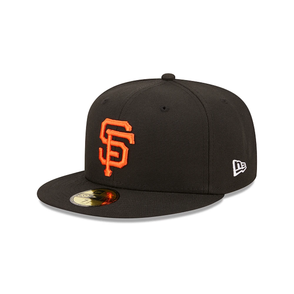 San Francisco Giants MLB Sidepatch 59FIFTY Cerrada Negra