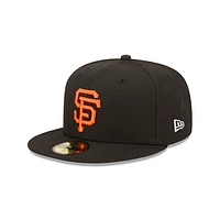 San Francisco Giants MLB Sidepatch 59FIFTY Cerrada Negra