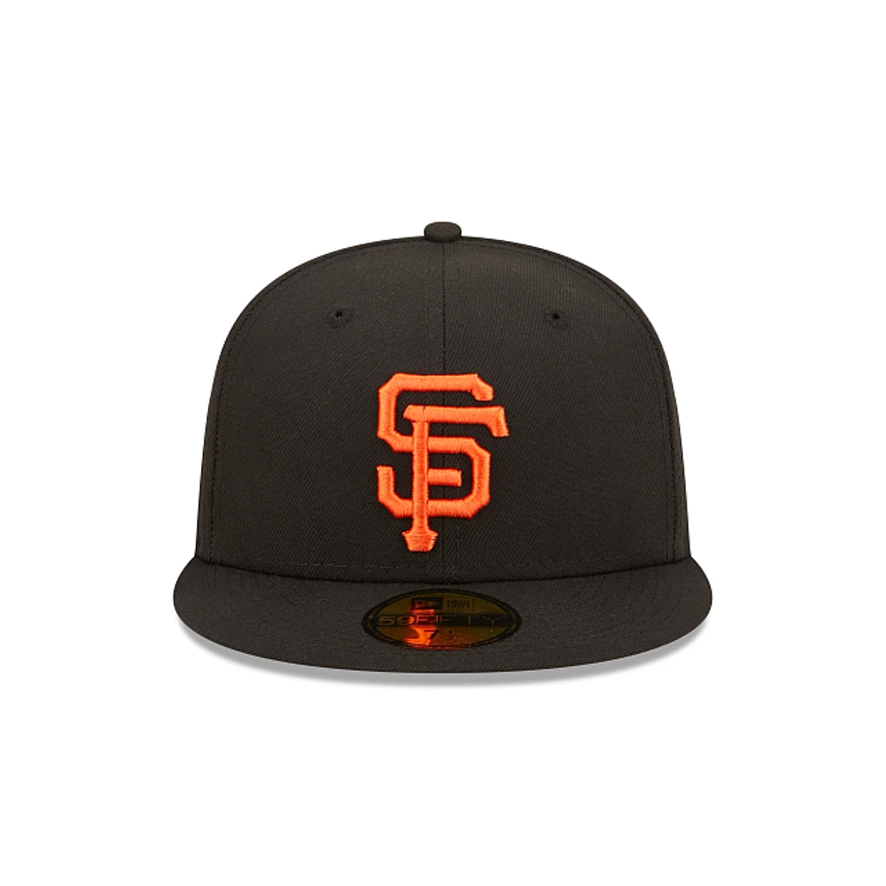 San Francisco Giants MLB Sidepatch 59FIFTY Cerrada Negra